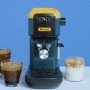 Ariete 1399 Macchina da caffè espresso Mango Yellow, Per polvere e cialde ESE, 1300 W, Capacità 1,1L, 15 bar di pressione, Fil (ARI-1399Y)