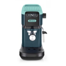 Ariete 1399 Macchina da caffè espresso Light Aquamarine, Per polvere e cialde ESE, 1300 W, Capacità 1,1L, 15 bar di pressione, (ARI-1399V)