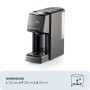 Ariete 1304 Macchina da caffè a cassetti, 1350W, Capacità serbatoio 0,7L, Pressione 19 bar, 2 tipologie di caffè, Capsule Nes (ARI-1304)
