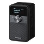 Sangean DDR-8 compacte houten DAB+ en FM radio met Bluetooth ontvangst, Midnight Oak Personale Digitale Quercia (A500553)