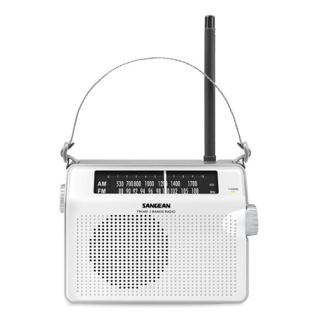 Sangean PR-D6 Portatile Analogico Bianco (A500274)