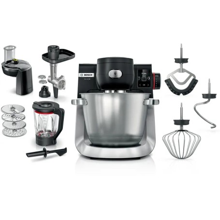 Bosch Serie 6 MUMS6ZS34 Macchina da Cucina 1600 W Nero, Inox spazzolato