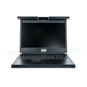 Vertiv Avocent 1 Computer - 47 cm (18,5") LCD - 1600 x 1200 - 3 x USB - 1 x VGA - Tastiera - TouchPad - 120 V AC (LRA185KMM-204)