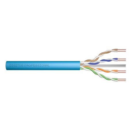 Digitus Cavo di installazione U/UTP CAT 6A, 500 m, simplex, Dca (DK-1614-A-VH-5)