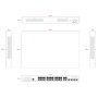 Ernitec ELECTRA-M224-1GB-370W switch di rete