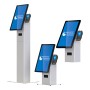 Ergonomic Solutions SpacePole Kiosk SPK400-17 accessorio di sistema POS Set chiosco Nero Metallo 75 x 75 mm 100 x 100 mm