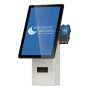 Ergonomic Solutions SpacePole Kiosk SPK402-17 accessorio di sistema POS Set chiosco Nero Metallo 75 x 75 mm 100 x 100 mm