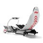 Playseat Formula Instinct - F1 Edition Sedia per gaming universale Seduta imbottita Nero, Bianco (FO.00334)