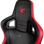 noblechairs EPIC mousesports Edition Seduta imbottita Schienale imbottito (NBL-PU-MSE-001)