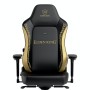 noblechairs NBL-HRO-PU-ERE sedia per videogioco Sedia da gaming per PC Seduta imbottita Nero, Oro
