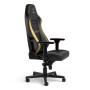 noblechairs NBL-HRO-PU-ERE sedia per videogioco Sedia da gaming per PC Seduta imbottita Nero, Oro