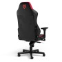 noblechairs NBL-HRO-PU-MSE sedia per videogioco Sedia da gaming per PC Seduta imbottita Nero, Rosso