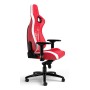 noblechairs EPIC Sedia da gaming per PC Seduta imbottita Rosso, Bianco (NBL-PU-FNC-001)