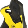 noblechairs EPIC BVB Sedia da gaming per PC Seduta imbottita Nero, Giallo (NBL-PU-BVB-001)