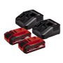 Einhell RASARRO 36/36 (2x3,0Ah Plus) Tagliaerba a spinta Batteria Nero, Rosso (3413282)