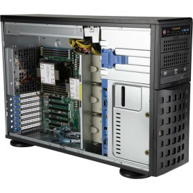 Supermicro SYS-740P-TRT sistema barebone per server Intel C621A LGA 4189 Tower (4U) Nero