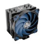 Akasa AK-CC4021HP01V1 sistema di raffreddamento per computer Processore Raffreddatore d'aria 12 cm Alluminio, Nero, Blu 1 pz