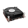 Akasa AK-CC7406BP01 sistema di raffreddamento per computer Processore Raffreddatore d'aria 7,5 cm Nero, Blu 1 pz