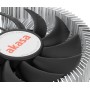 Akasa AK-CC6601EP01 sistema di raffreddamento per computer Processore Dissipatore di calore/Radiatore 7,5 cm Alluminio, Nero 1 p
