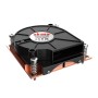 Akasa AK-CC7401BP01 sistema di raffreddamento per computer Processore Raffreddatore d'aria 7,5 cm Nero 1 pz