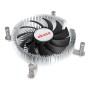 Akasa Intel LGA1700 Processore Raffreddatore ibrido 7,5 cm Alluminio, Nero 1 pz (AK-CC6609EP01)