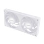 Akasa VEGAS A24 Case per computer, Processore Ventilatore 12 cm Bianco 1 pz (AK-FN112-WH)