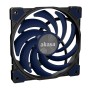 Akasa Alucia XS12 Case per computer Ventilatore Nero, Blu 1 pz (AK-FN122-BL)