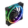 Akasa SOHO AR Case per computer Ventilatore 12 cm Nero, Trasparente 1 pz (AK-FN108)