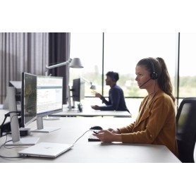 Poly Cuffia stereo EncorePro 525 con connettore USB-A, certificata per Microsoft Teams (218275-01)