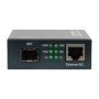 LevelOne GVT-2012 convertitore multimediale di rete 1000 Mbit/s Nero