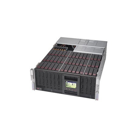 Supermicro SSG-6049P-E1CR45H server NAS e di archiviazione Armadio (4U) Collegamento ethernet LAN Grigio (SSG-6049P-E1CR45H)