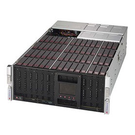 Supermicro SuperStorage 6049P-E1CR60H Intel® C621 LGA 3647 (Socket P) Armadio (4U) Nero (SSG-6049P-E1CR60H)