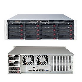 Supermicro SuperServer 6039P-E1CR16H LGA 3647 (Socket P) Armadio (3U) Nero (SSG-6039P-E1CR16H)