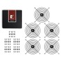 Noctua NA-FG1-14 SX5 parte e accessorio del sistema di raffreddamento del computer Griglia per ventola