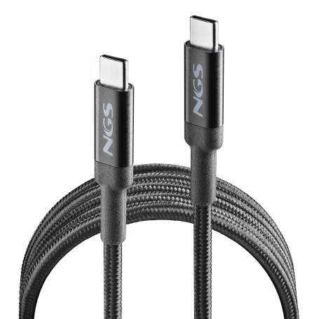 NGS KNOT 65W-2 cavo USB USB 2.0 2 m USB C Nero