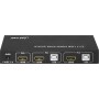 InLine 62602I switch per keyboard-video-mouse (kvm) Nero (62602I)