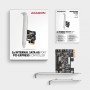 Axagon PCES-SJ2 scheda di interfaccia e adattatore Interno SATA