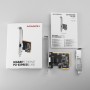 Axagon PCEE-GRF scheda di rete e adattatore Interno Ethernet 1000 Mbit/s