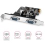 Axagon PCEA-S2N scheda di interfaccia e adattatore Interno RS-232