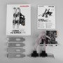 Axagon PCEA-PSN PCIe-Adapter mit 4x Seriell-Ports - ASIX AX99100 Chipsatz scheda di interfaccia e adattatore Interno RS-232 (PCEA-S4N)