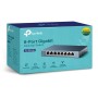 TP-Link TL-SG108 switch di rete Non gestito L2 Gigabit Ethernet (10/100/1000) Nero