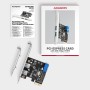 Axagon PCEU-232RS scheda di interfaccia e adattatore Interno USB 3.2 Gen 1 (3.1 Gen 1)
