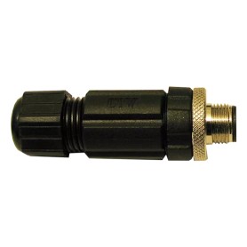 Axis M12 4p, 10 Pcs 4 pin Nero (5502-131)
