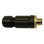 Axis M12 4p, 10 Pcs 4 pin Nero (5502-131)
