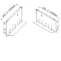 KIT 2 STAFFE DI SUPPORTO (EL-RAILKIT)