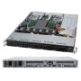 Supermicro AS-1114CS-TNR sistema barebone per server AMD SoC Socket SP3 Rack (1U) Nero, Metallico