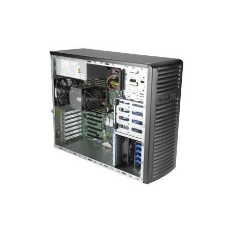 Supermicro AS-3014TS-I sistema barebone per server Socket SP3 Midi Tower Nero