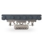 Thermalright AXP120-X67 sistema di raffreddamento per computer Processore Dissipatore di calore/Radiatore 12 cm Nero, Grigio, Me (AXP120 X67)