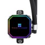 Thermalright Frozen Prism 360 BLACK Processore Ventilatore 12 cm Nero (FP360 BLACK)