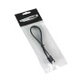 Cablemod CM-CAB-SATA-N60KC-R cavo SATA 0,6 m Carbonio (CM-CAB-SATA-N60KC-R)
